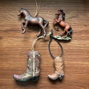 Horsey ornament bundle